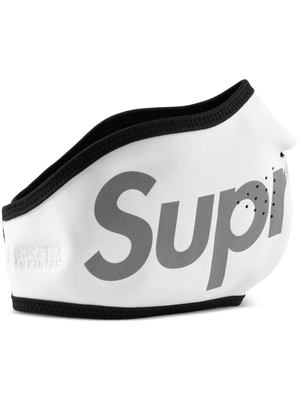 Supreme Logo Windstopper Face Mask In White