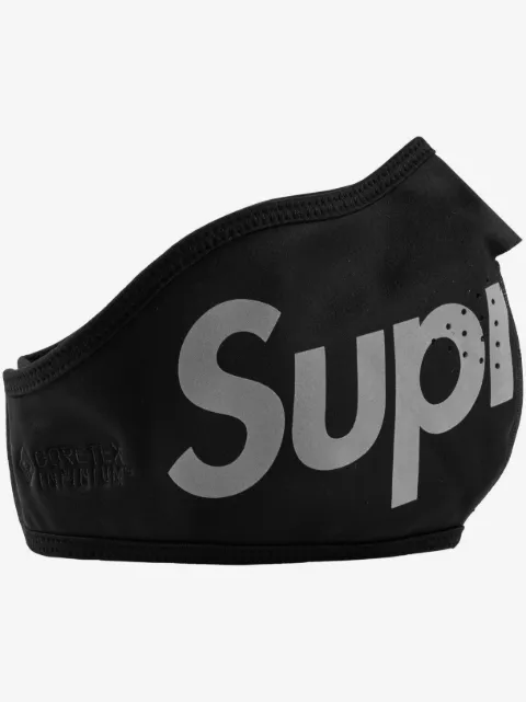 Supreme cubrebocas con logo