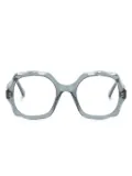 Chloé Eyewear geometric-frame glasses - Black