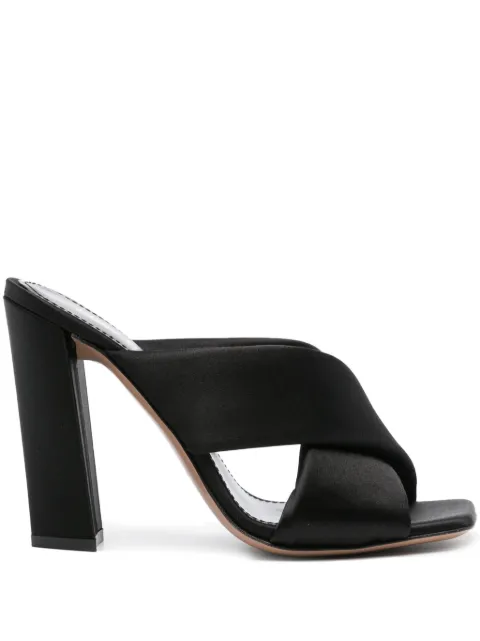 Paris Texas 110mm satin sandals