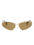 Balenciaga Eyewear cat-eye frame sunglasses - Gold