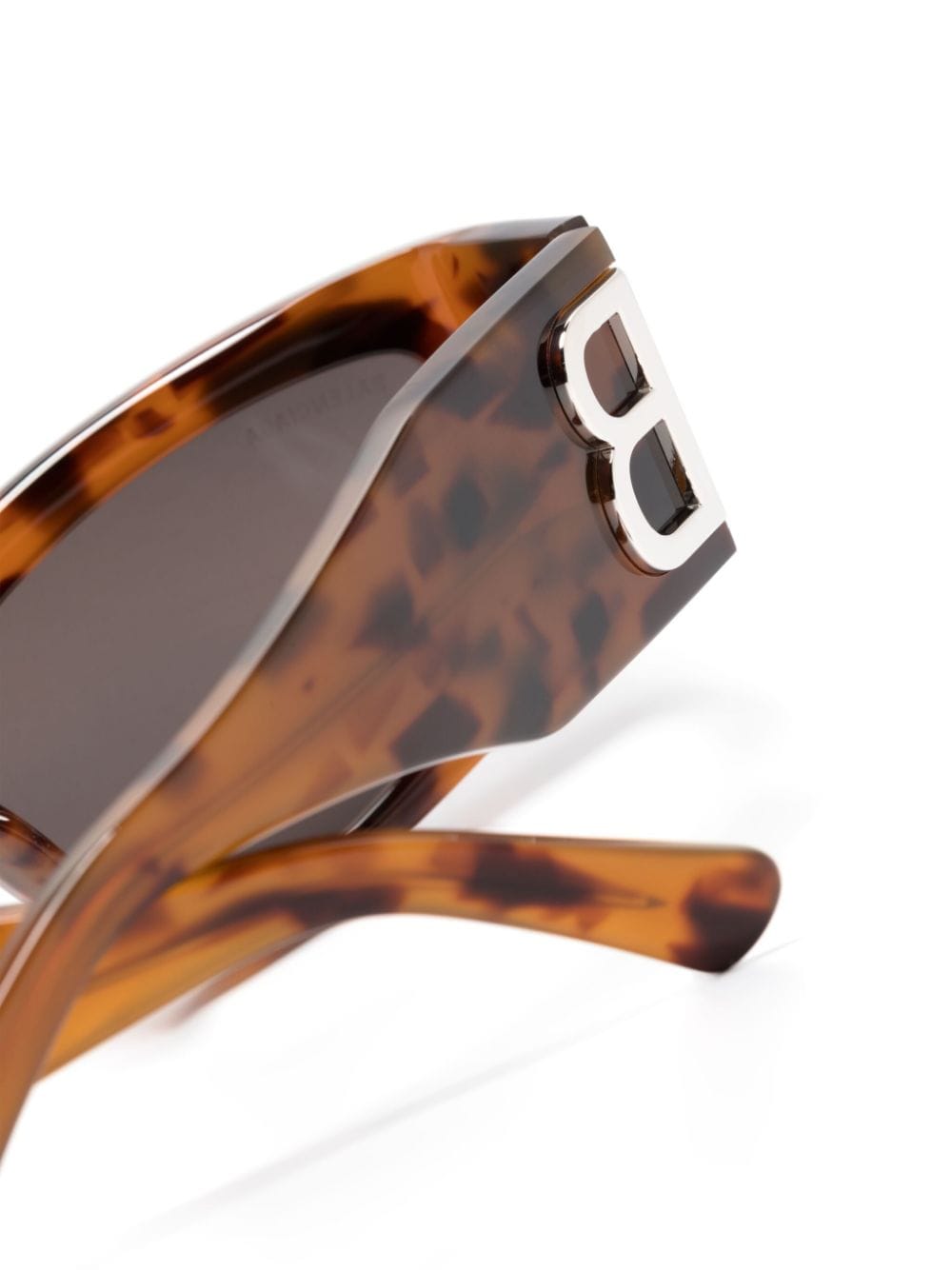 Shop Balenciaga Bossy Cat-eye Sunglasses In Brown