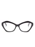 Balenciaga Eyewear cat-eye glasses - Purple