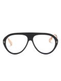 Gucci Eyewear pilot-frame glasses - Black