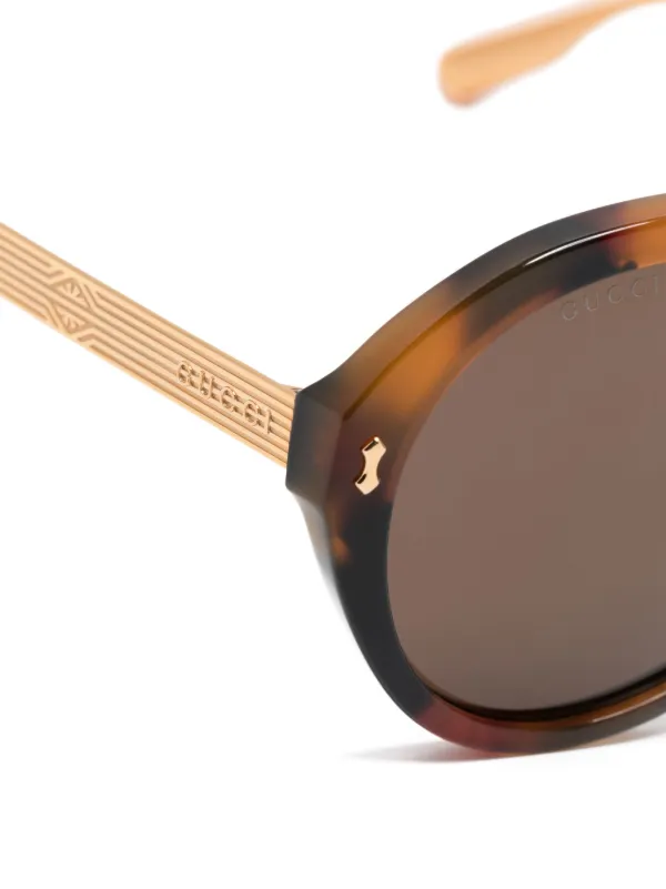 GUCCI ブラウンフレーム サングラス GUCCI ブラウンフレーム サングラス - メルカリ