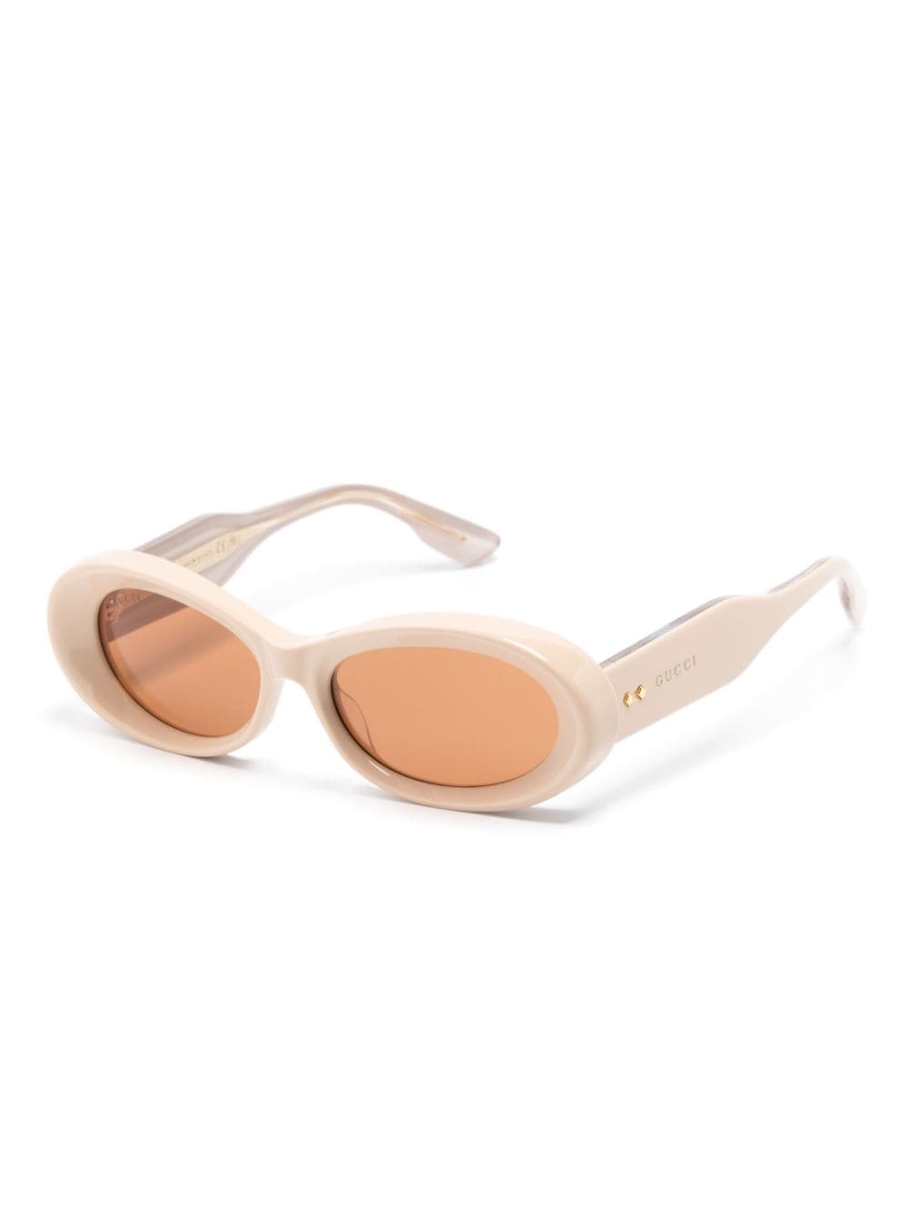 Image 2 of Gucci Eyewear lunettes de soleil à monture ovale
