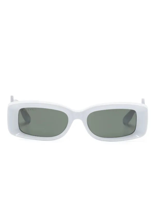 Gucci Eyewear チェーンディテール スクエアサングラス Gucci Eyewear
