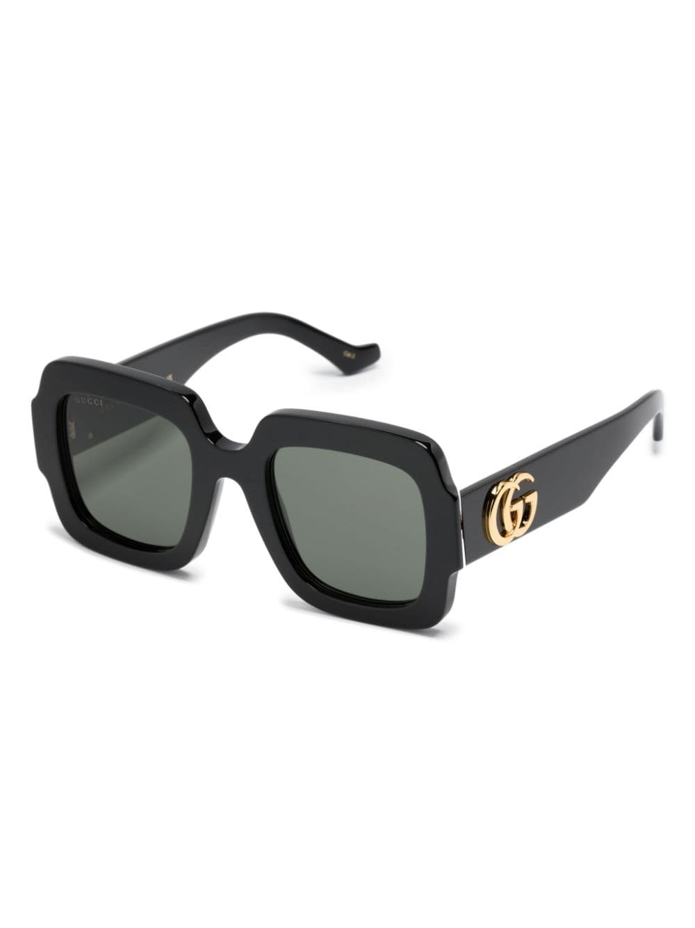 Shop Gucci Gg1547s Square-frame Sunglasses In Black