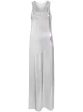 Rabanne metallic-finish sleeveless dress - Silver