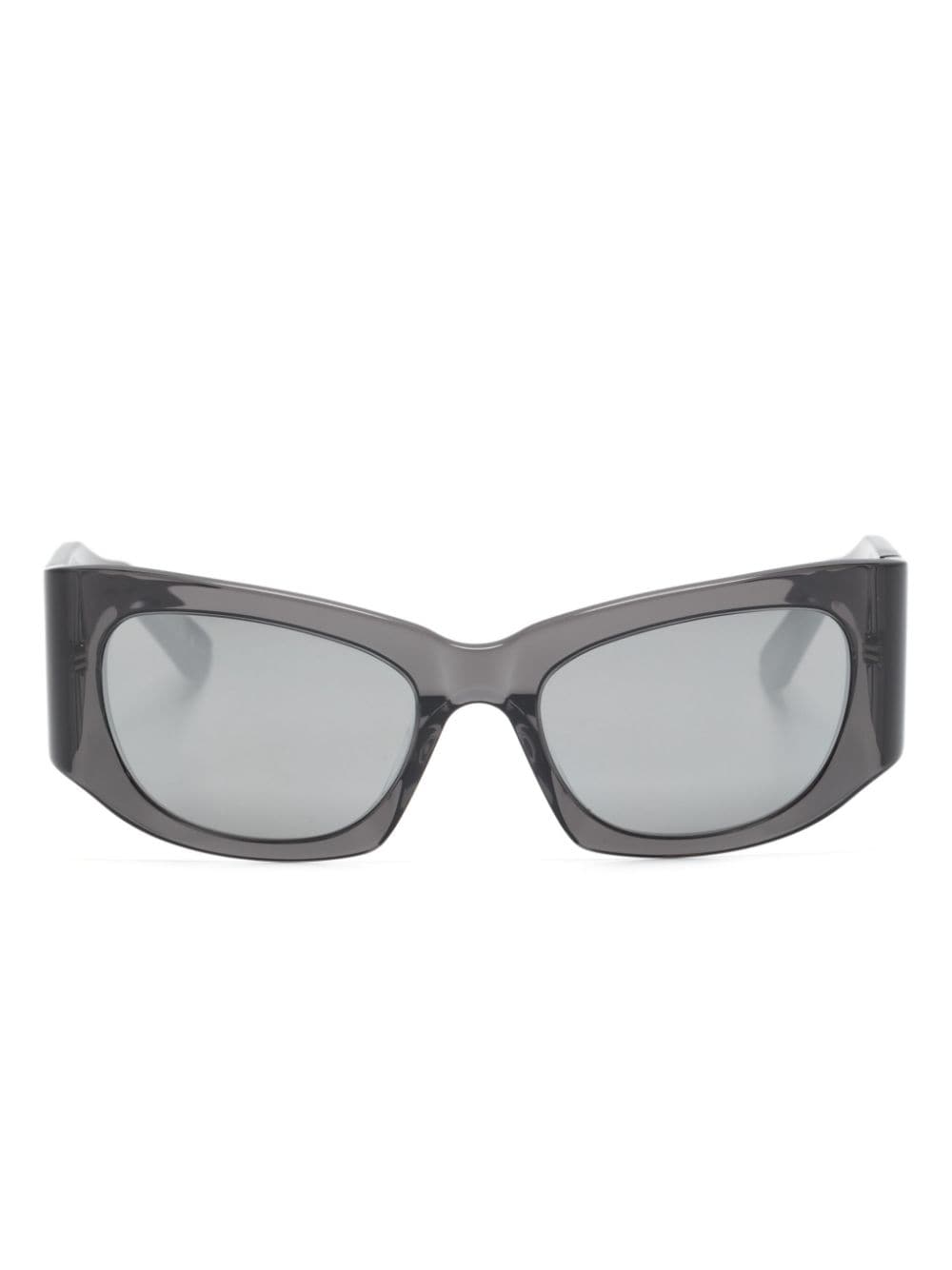 Balenciaga Eyewear Zonnebril met vlindermontuur Zwart