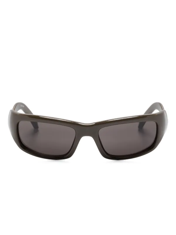 Balenciaga Eyewear Hamptons スクエアフレーム サングラス | ブラウン 