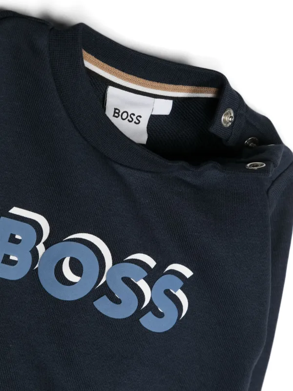 Boss blue sweatshirt best sale