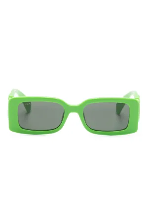 Gucci Eyewear Interlocking G square-frame Sunglasses | Neutrals