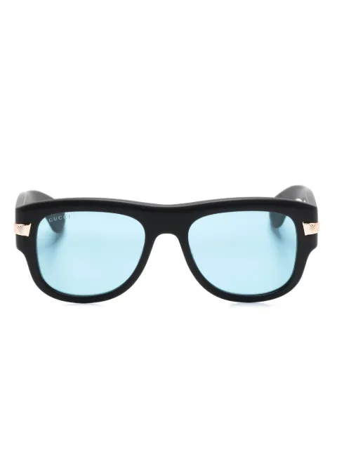 Gucci Eyewear Sonnenbrille mit eckigem Gestell