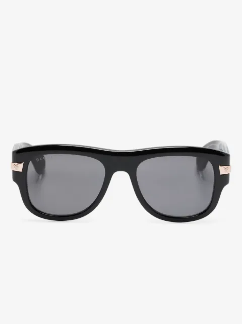 Gucci Eyewear lentes de sol con armazón cuadrada
