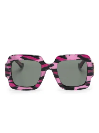 【送料&関税込】Gucci Double G Oversize-frame Sunglasses Gucci Eyewear Double G oversize-frame Sunglasses | Black