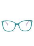 Gucci Eyewear square-frame glasses - Blue