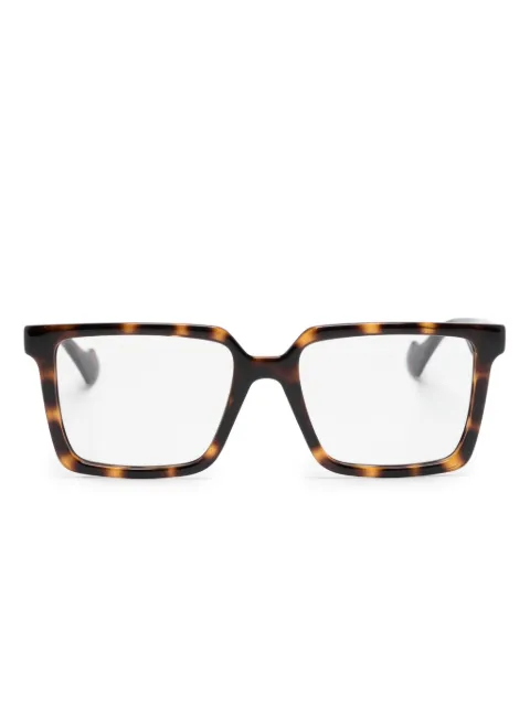 Gucci Eyewear tortoiseshell square-frame glasses