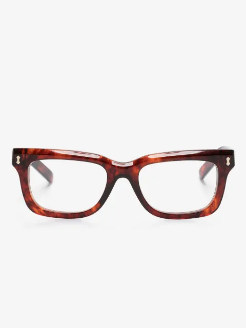 Gucci Eyewear logo-engraved square-frame glasses