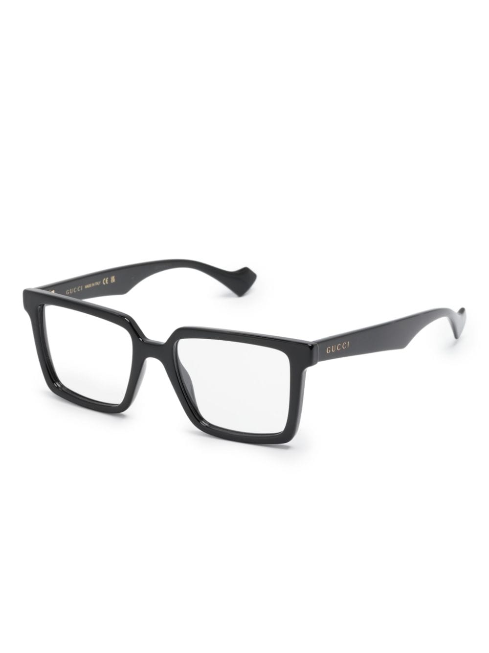 Shop Gucci Gg1540o Square-frame Glasses In Black