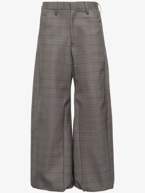 Doublet Robot wide-leg wool trousers