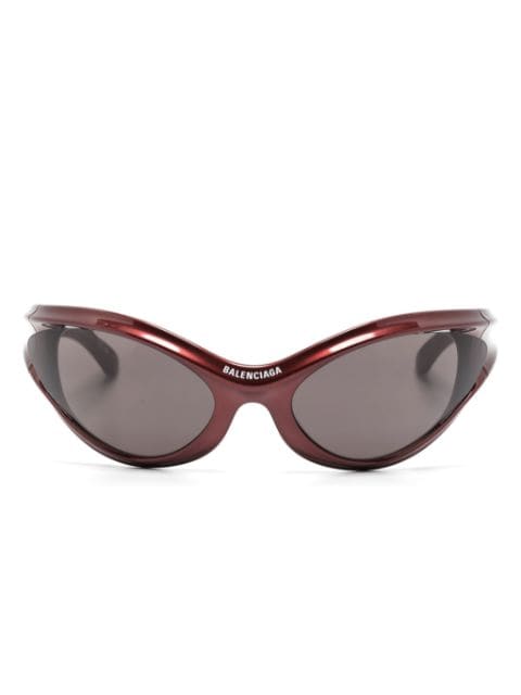 Balenciaga Eyewear Dynamo zonnebril met rond montuur