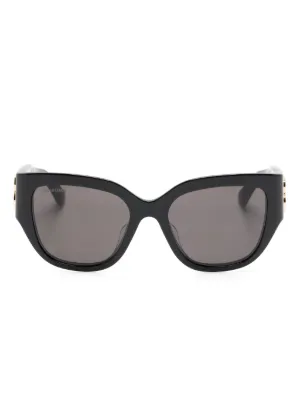 Balenciaga Eyewear BBロゴ サングラス | ブラック | FARFETCH JP