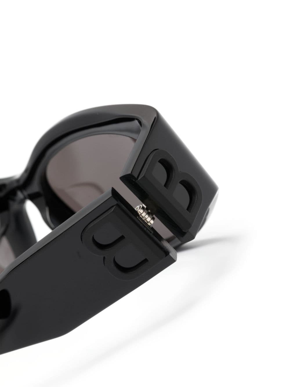 Balenciaga Eyewear Zonnebril met ovaal montuur Zwart