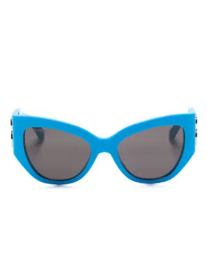 Balenciaga Eyewear Xpander キャットアイ サングラス | ブルー