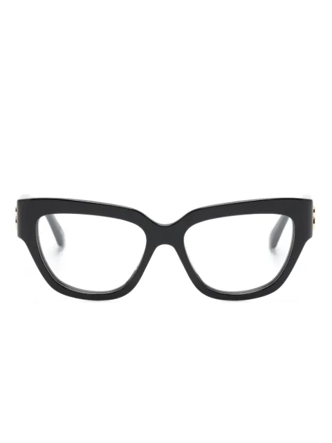 Balenciaga Eyewear logo-lettering square-frame glasses