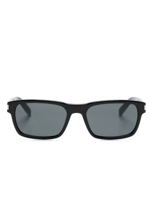 Lunettes de soleil SL 662 à monture rectangulaire - Saint Laurent Eyewear - Modalova