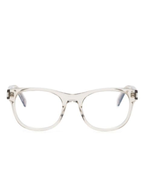 Saint Laurent Eyewear lentes SL663 con armazón cuadrada