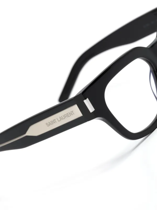 Saint Laurent Eyewear SL661 スクエア眼鏡フレーム | ブラック
