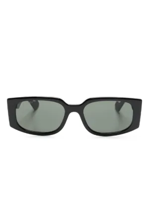 Prada Eyewear A14S シールドサングラス | ブラック | FARFETCH JP