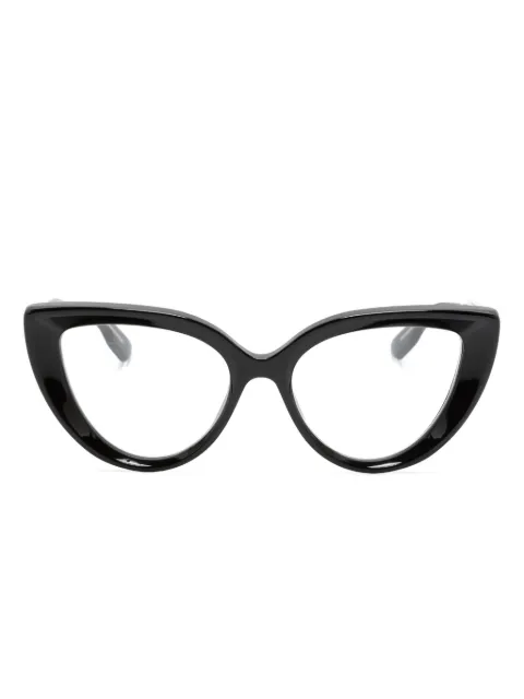 Gucci Eyewear logo-engraved cat-eye glasses