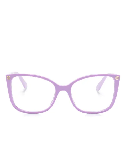 Gucci Eyewear Interlocking G square-frame glasses