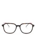 Gucci Eyewear round-frame glasses - Brown