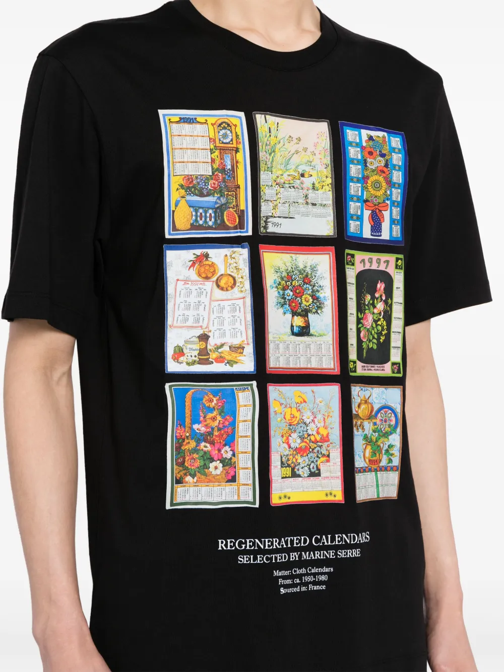 Marine Serre グラフィック Tシャツ - Farfetch