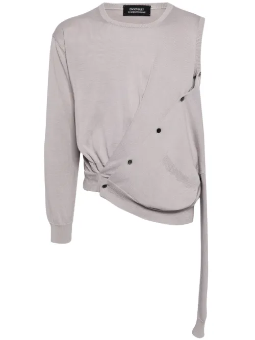 Cardigan AI à design asymétrique - Doublet - Modalova