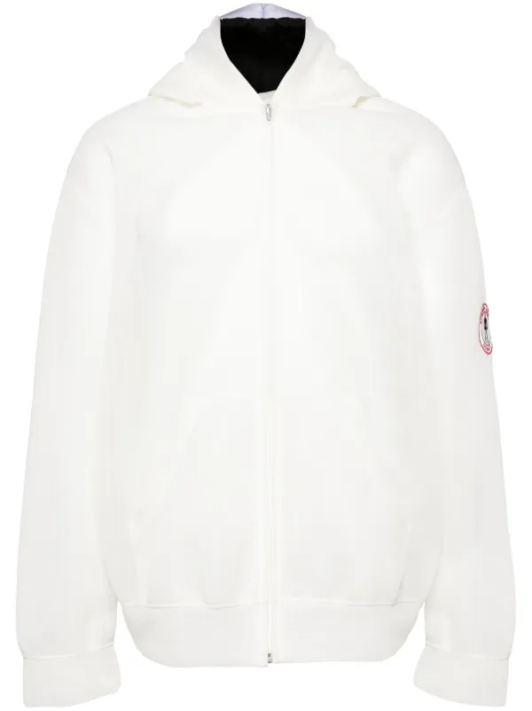 Doublet アンドロイドトリム パーカー | ホワイト | FARFETCH JP