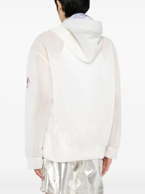 Doublet アンドロイドトリム パーカー | ホワイト | FARFETCH JP