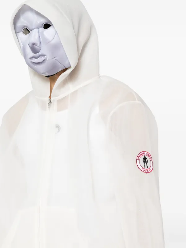 Doublet アンドロイドトリム パーカー | ホワイト | FARFETCH JP