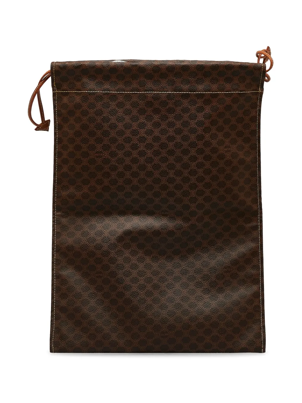 Céline Pre-Owned 2006 Macadam drawstring pouch - Bruin