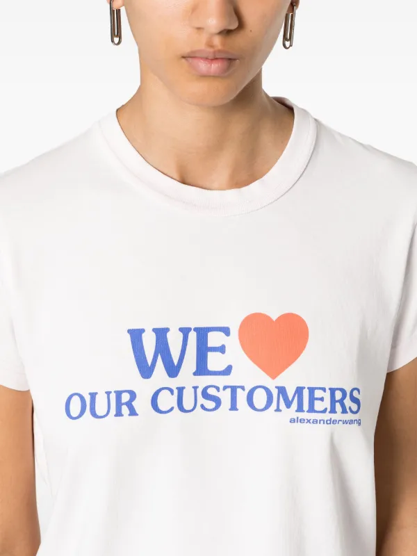 Alexander Wang Tシャツ クロップド丈 ピンク Designer Shirts & T-Shirts For Women | alexanderwang®
