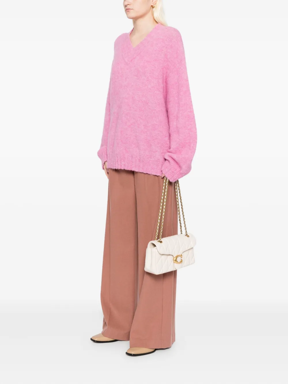  Coach Tabby 26 Shoulder Bag - Neutrals 