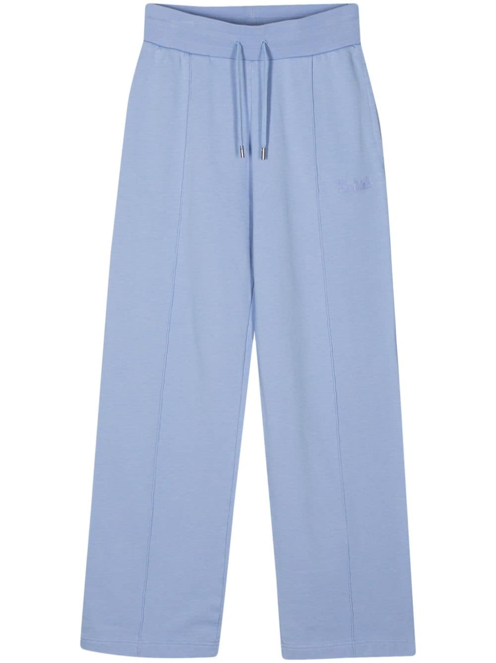 Woolrich Straight-leg Cotton Track Pants In Blue