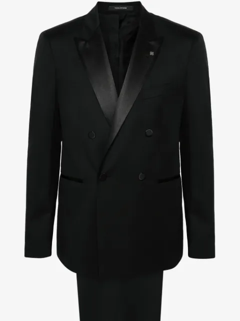 Tagliatore double-breasted virgin-wool suit