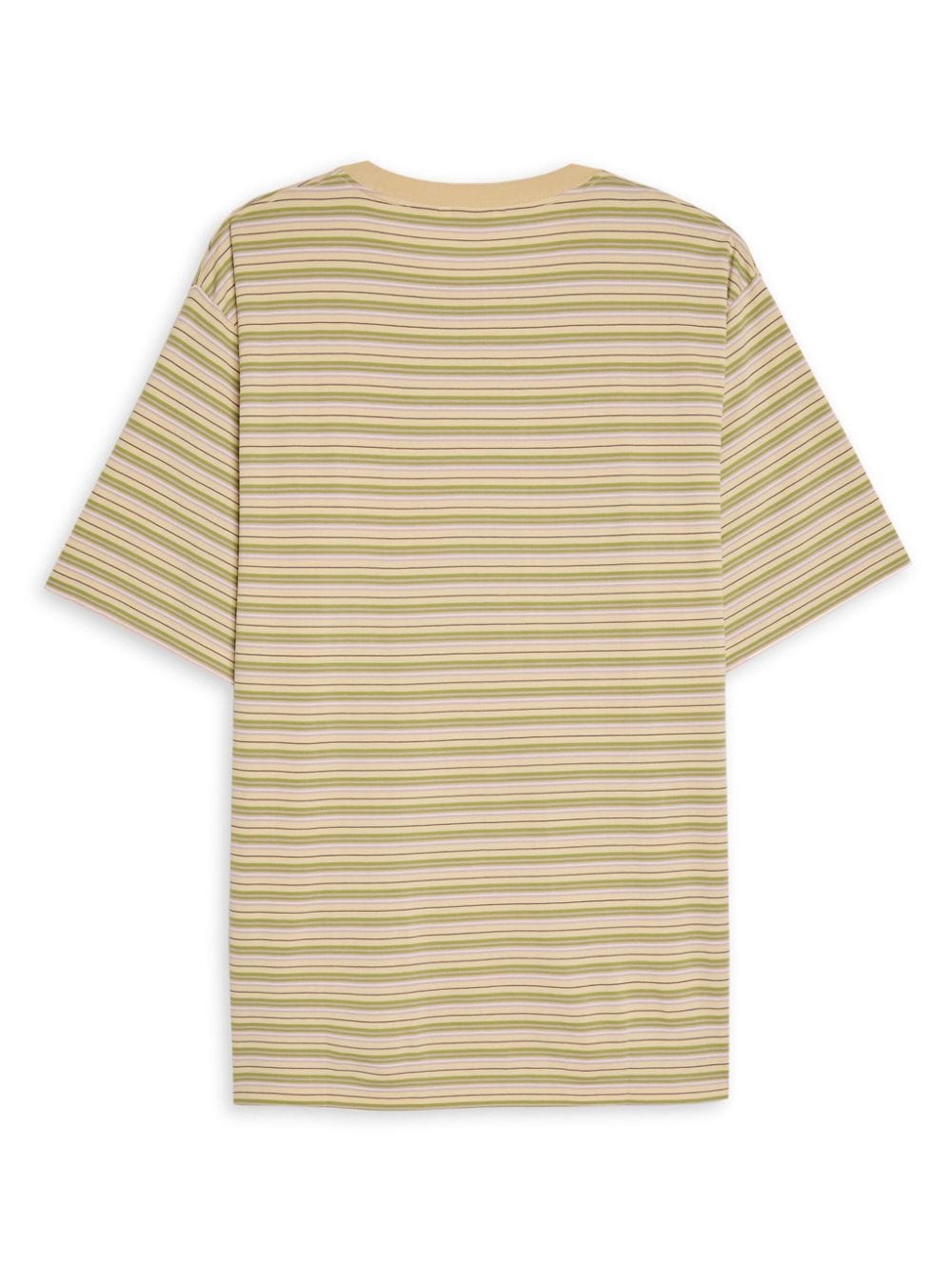 Auralee Gestreept T-shirt - Beige