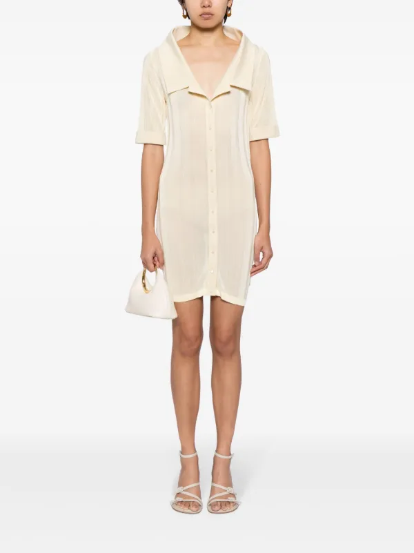 Jacquemus La Mini Robe Manta ドレス | イエロー | FARFETCH JP