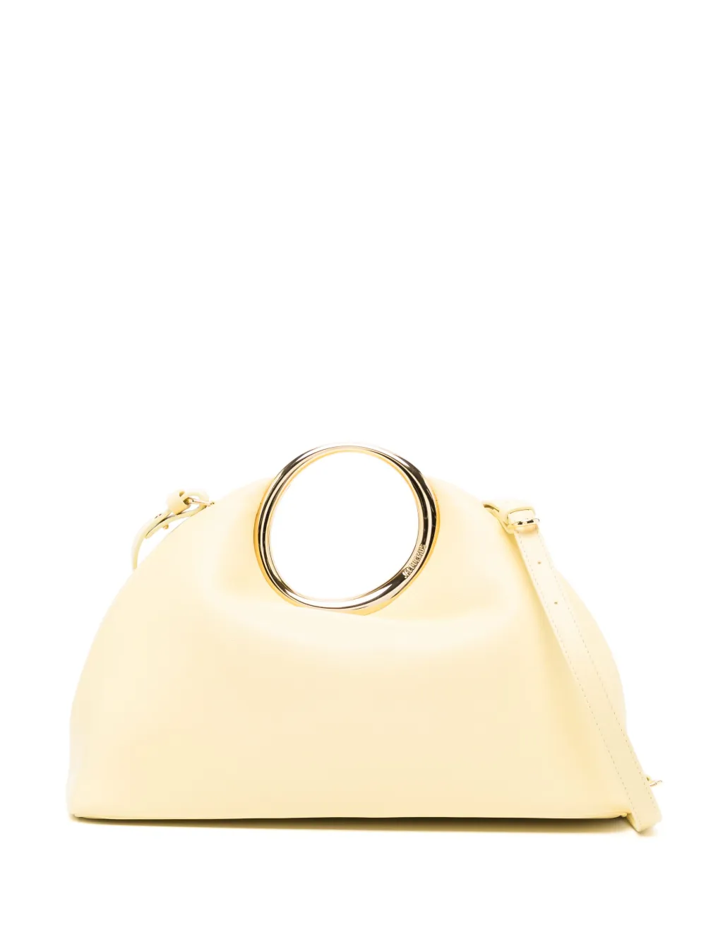 Jacquemus Le Calino Leather Bag In Yellow